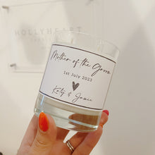 Load image into Gallery viewer, Personalised Hand Poured Soy Wax Luxury Jar Candle