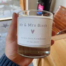 Load image into Gallery viewer, Personalised Hand Poured Soy Wax Luxury Jar Candle