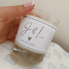 Load image into Gallery viewer, Personalised Hand Poured Soy Wax Luxury Jar Candle