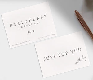 Hollyheart Candle Co. Gift Card